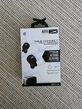 Altec Lansing MZX635 IPX4 Waterproof True Wireless Earbuds Black New Open Box