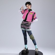 Game VALORANT Clove Halloween Costume Outfit Cosplay Women Dress Suit