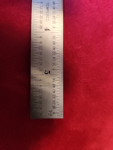 STARRETT No.C604R-6 6” de largo regla de acero templado por resorte grado de pulgada. ¡Hecho en Estados Unidos! - Imagen 4 de 5