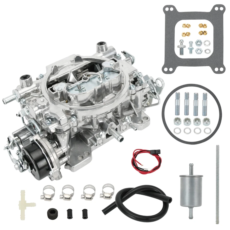 New 4 Barrel Carburetor For Edelbrock 1411 Performer 750 CFM Electric Choke - Image 2 of 4