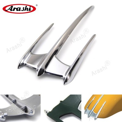 Chrome Highlight Sticker Decoration For Yamaha V Star 1300 1100 650 Road Star