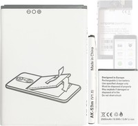 Ersatzakku Ak-S3M FüR Emporia Smart 3 4 Supereasy Senioren Handy 3,7V 2000Mah