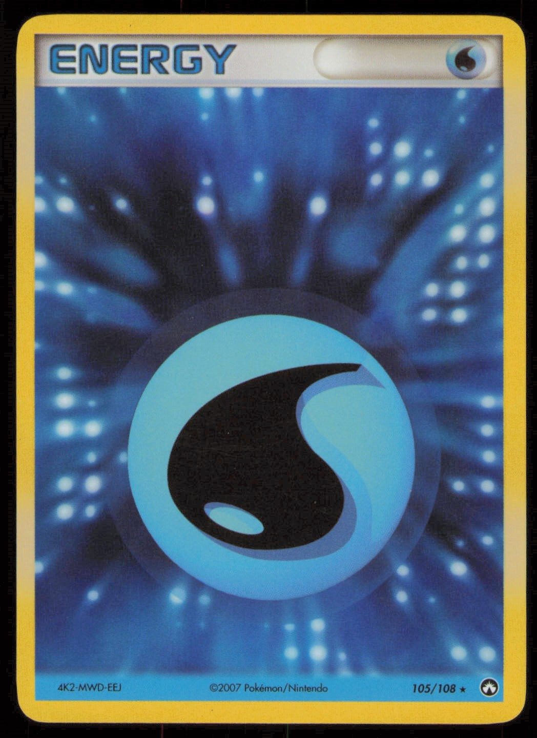 Water Energy - Power Keepers 105/108 Rare Holo Pokemon TCG NM