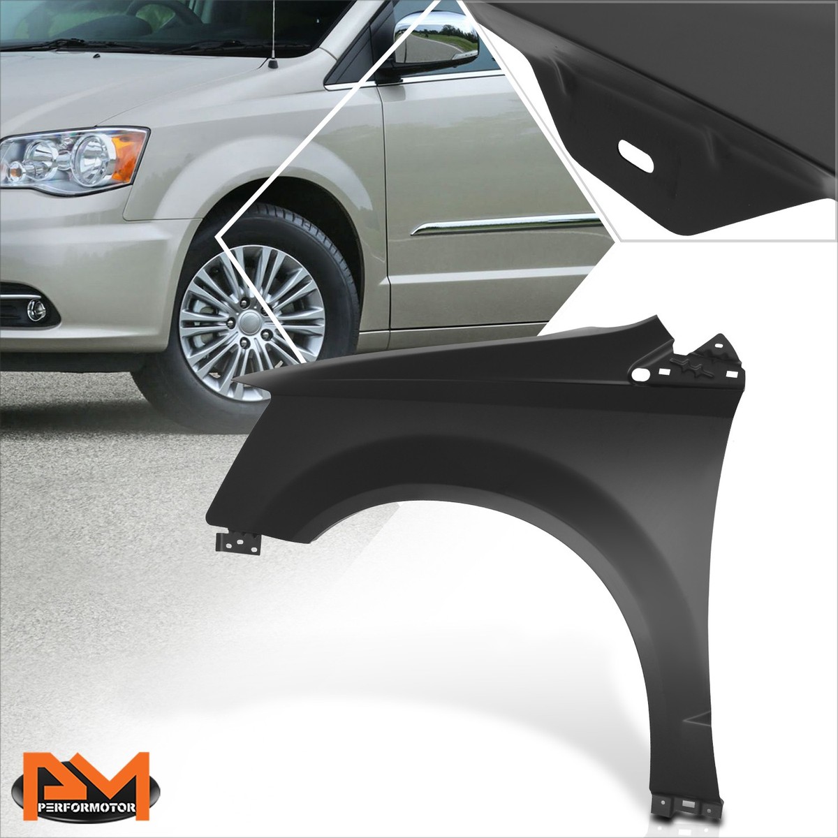For 08-20 Chrysler Town & Country Dodge Grand Caravan Front Driver