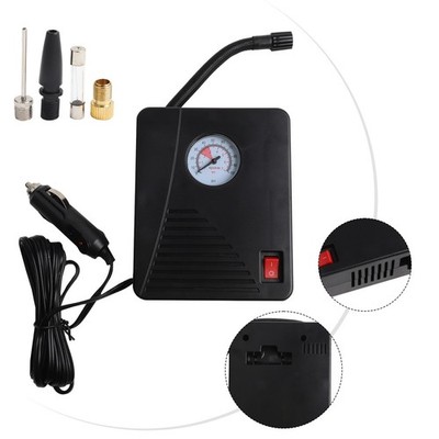 Tragbare kleine Auto Luftpumpe mit D��sen und LED-Licht f��r einfaches Reifenpum