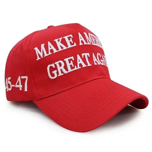 Trump 2024 MAGA RED Hat 45-47 Baseballmütze macht Amerika wieder großartig - Bild 4 von 6