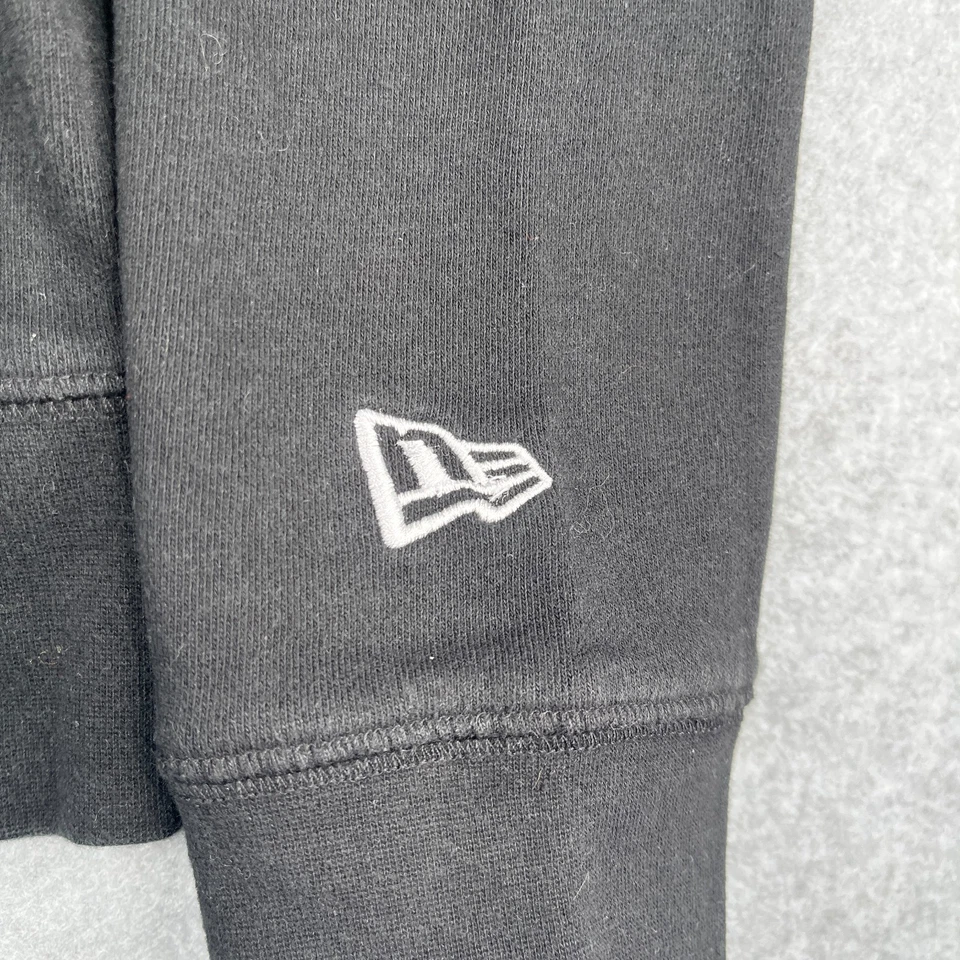 New Era Miami Heat Hoodie Large Black Graphic Print Pullover Mens - Image 2 of 4