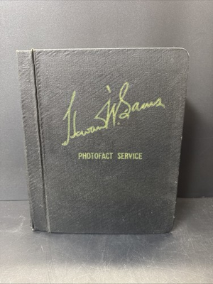 #ad Vtg Sams Photofact Service Manual Volume 9 81 90 Binder Book $25.00