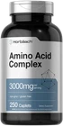 Amino Acid Complex 3000mg | 250 Caplets | Non-GMO, Gluten Free | by Horbaach