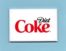 DIET COKE  *2X3 FRIDGE MAGNET* REFRESHMENT SODA VINTAGE ANTIQUE POP COCA COLA