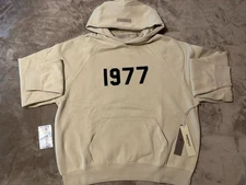 NEW Fear of God Essentials Hoodie Wheat Size Small 100% Authentic ✅