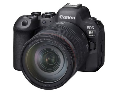Canon EOS R6 Mark II 24.2 MP Camera RF 24-105mm F4 L IS USM Lens Kit (Canon USA)