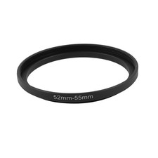 52mm-55mm Lens Filter Ring Adapter Black for Camera