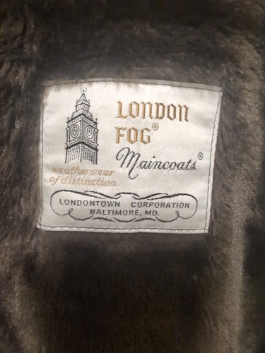 Vintage London Fog Westbury Maincoat 42R NWT Tan Overcoat Jacket - Picture 4 of 19