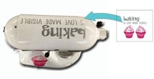 Baking is Love Made Visible with Cupcakes Kitchenaid Mixer Decals Vinyl Stickers