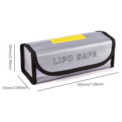 Lipo Battery Safe Guard Fireproof Explosionproof Bag Charge Storage for RC Car