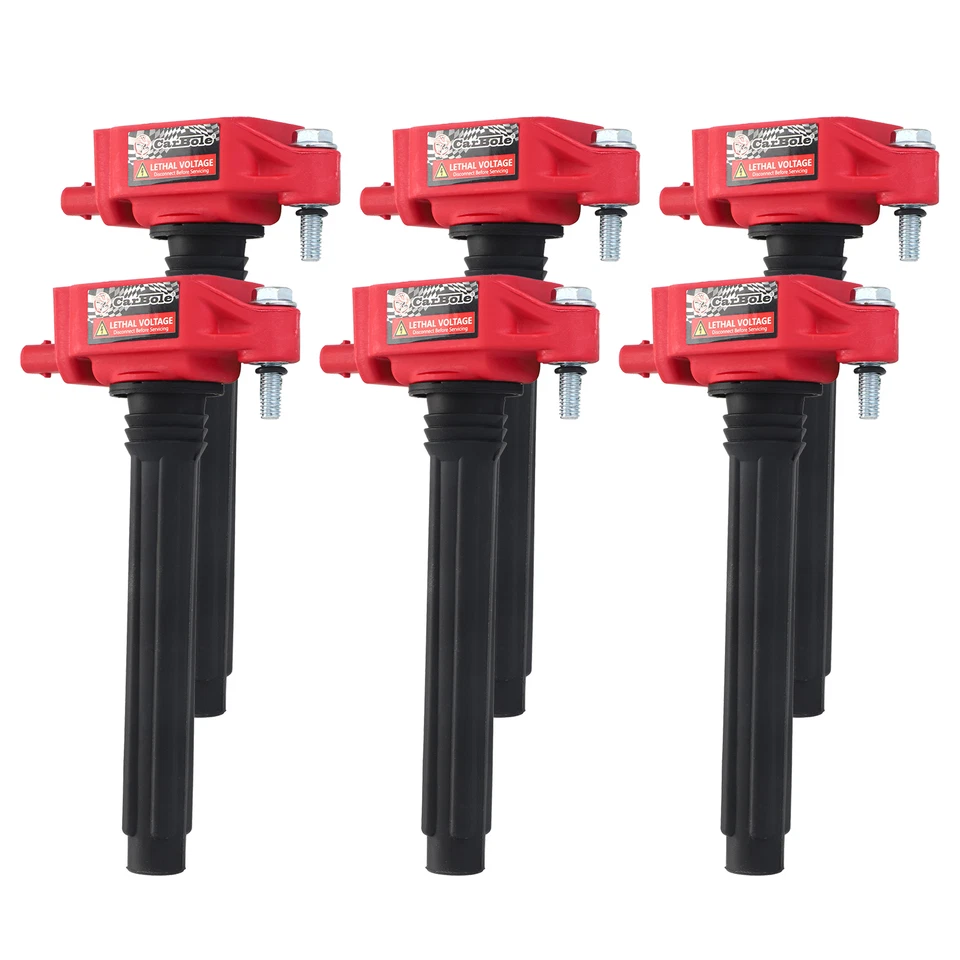 6 bobinas de encendido UF648 para Dodge Grand Caravan Durango Chrysler Town & Country Foto 3 de 4