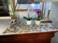 Vintage Huge Lot Of 41 Medieval Knight Soldiers Warrior Battle Figures Jousting