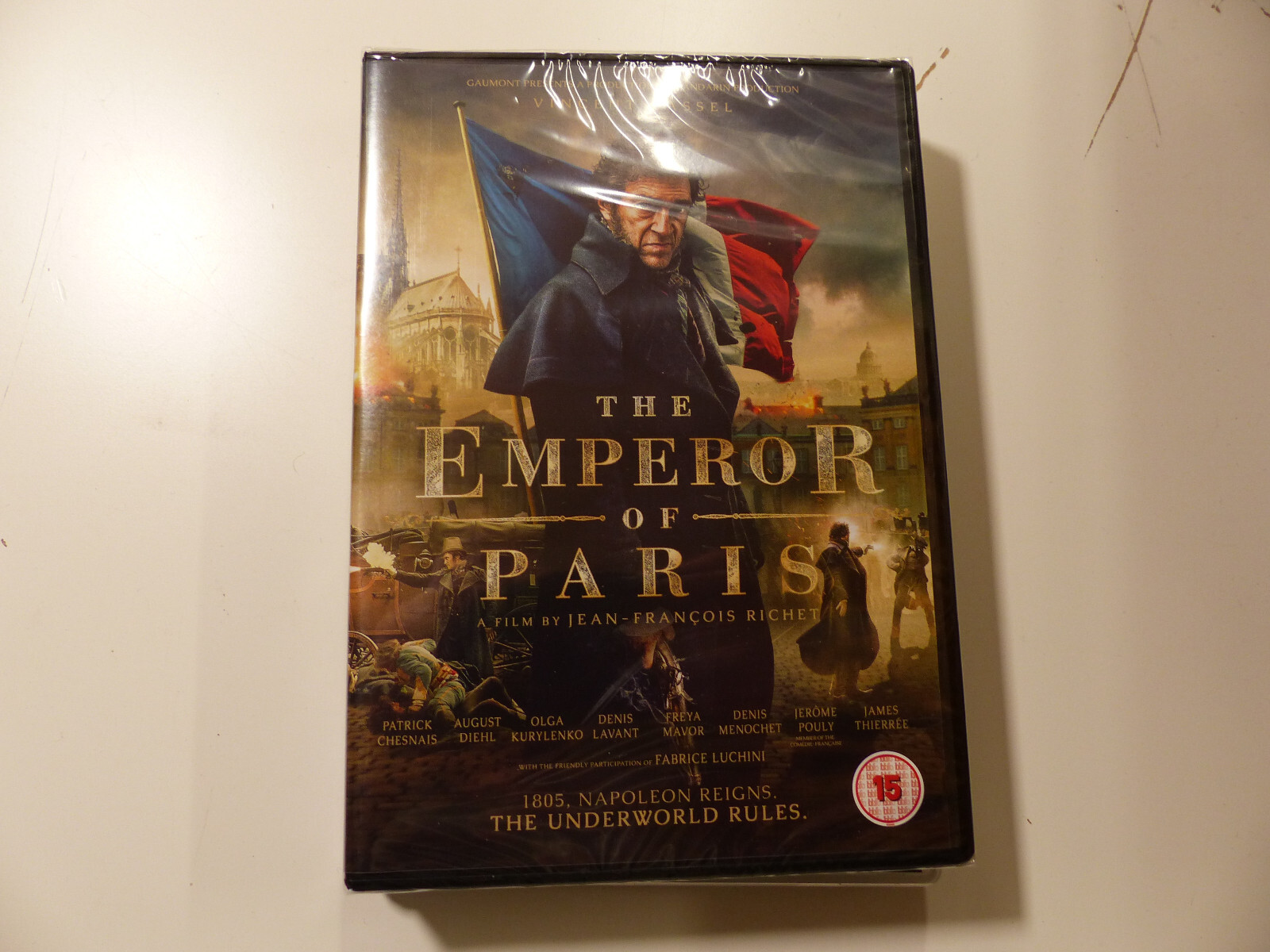 The Emperor of Paris  - DVD Vincent Cassel - NEW & SEALED