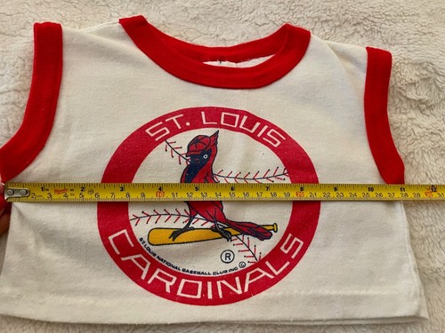 Vintage Park Bench Kids St. Louis Cardinals MLB Baseball Tank Top Toddler Sz 2T - Picture 5 of 5