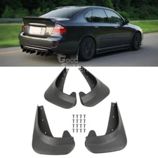 For Subaru Legacy Sedan 4x Black Car Front & Rear Fender Flaps Splash Mud Guards
