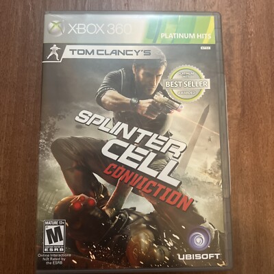 Tom Clancy's Splinter Cell: Conviction (Microsoft Xbox 360, 2010)