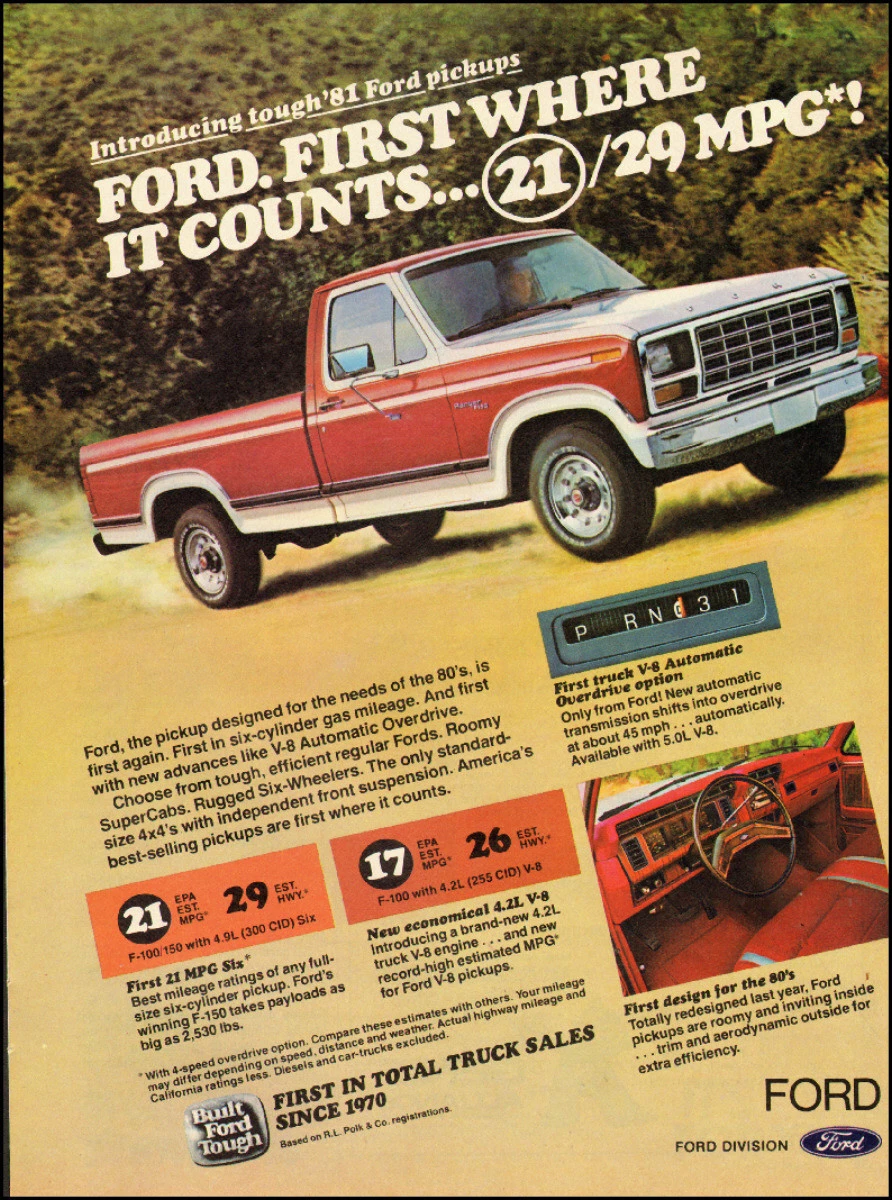 Ford Truck Parts Interchange Guide, F100 F150 19671979, 45 OFF