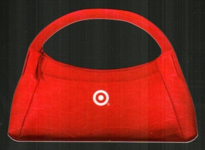 TARGET Handbag ( 2007 ) Textured Die-Cut Gift Card ( $0 )