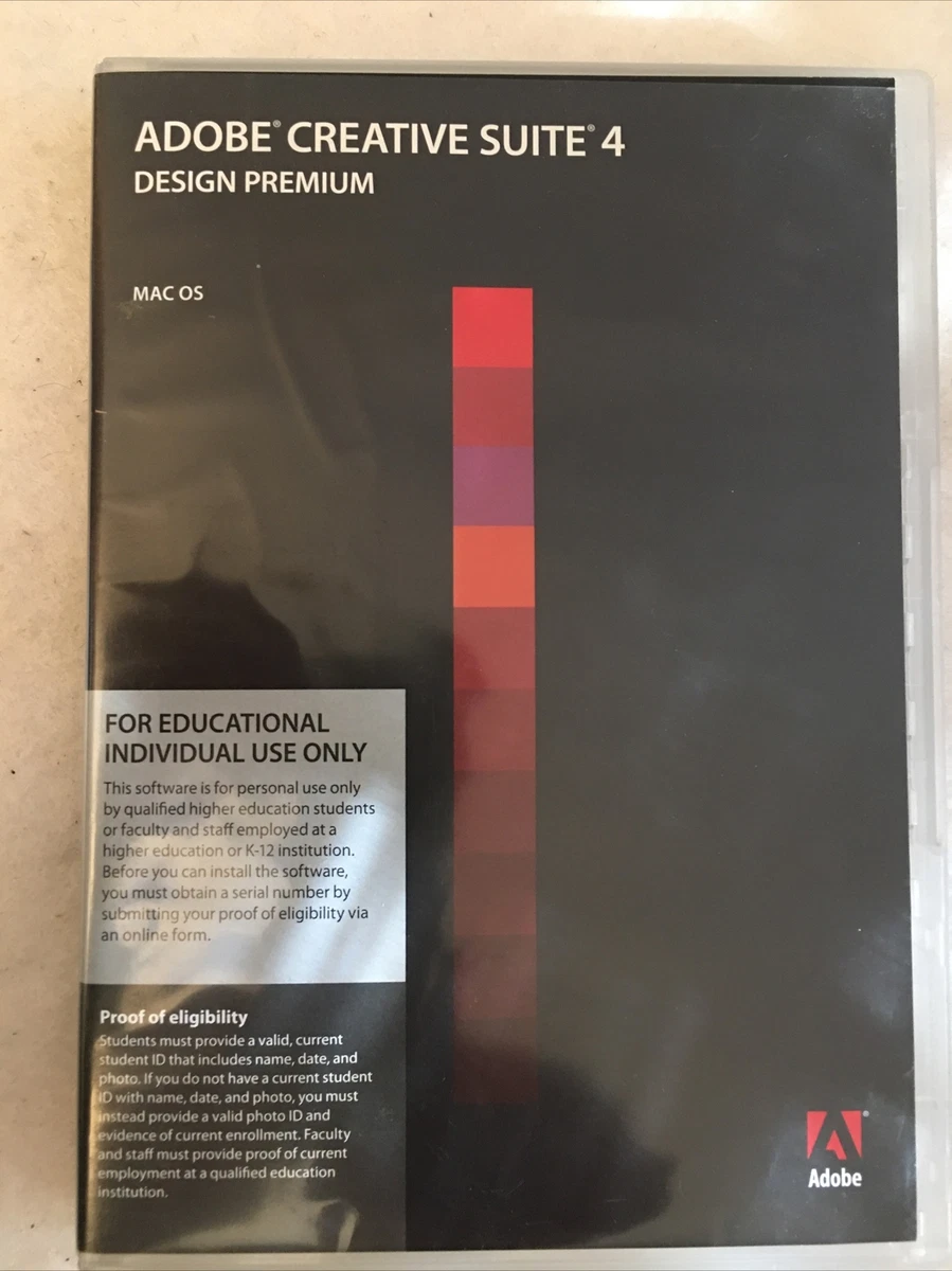 adobe cs4 web premium products for sale | eBay