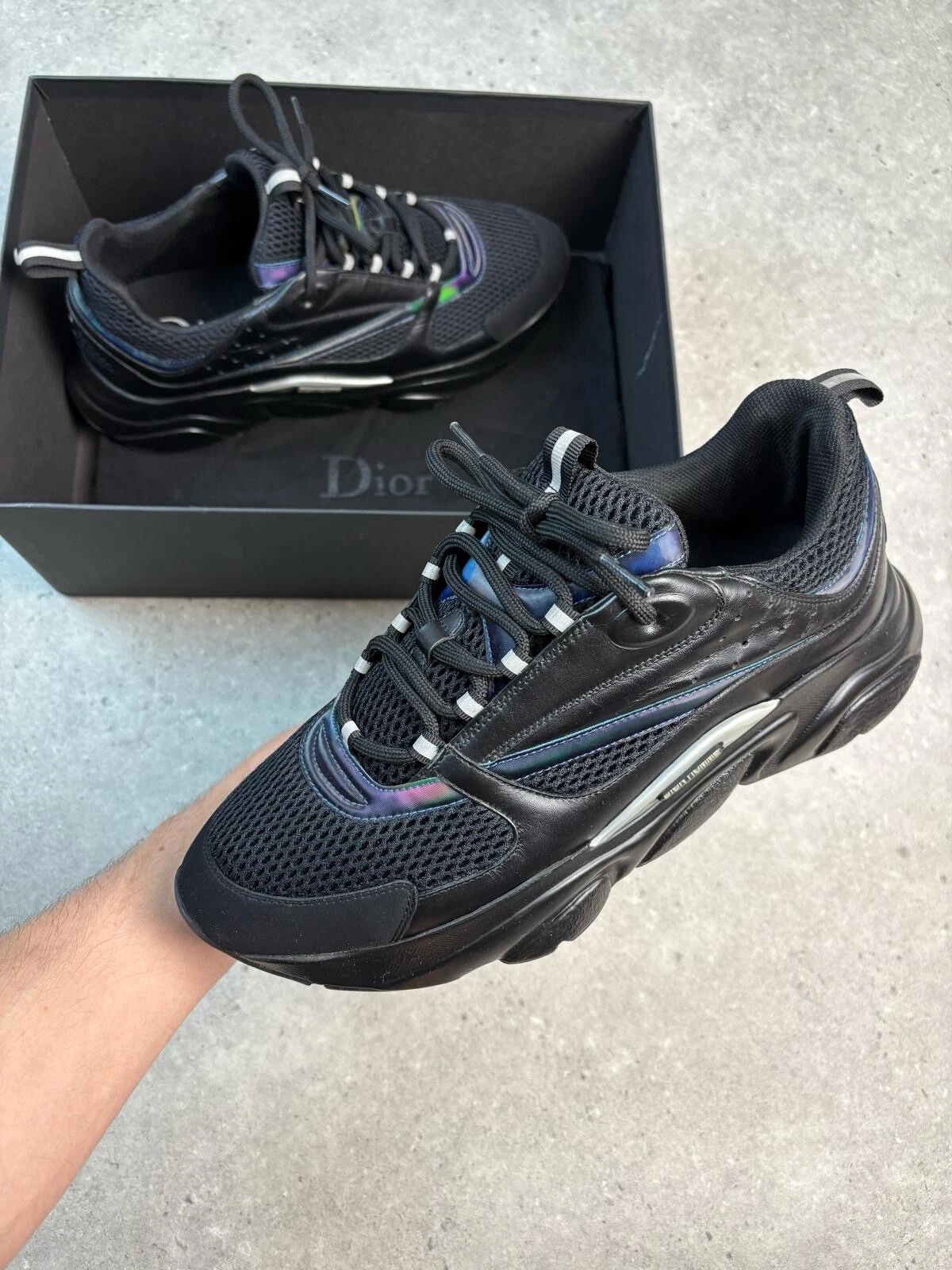 Dior Homme B22 Jet Fuel Noir UK10 EU44