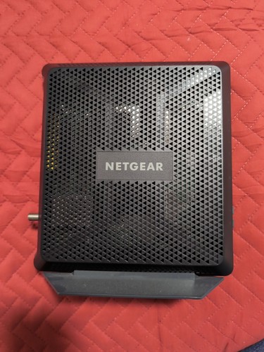 Netgear C7000v2 AC1900 WiFi Cable Modem Router w/ Power Cord Tested Works Great - Afbeelding 3 van 5