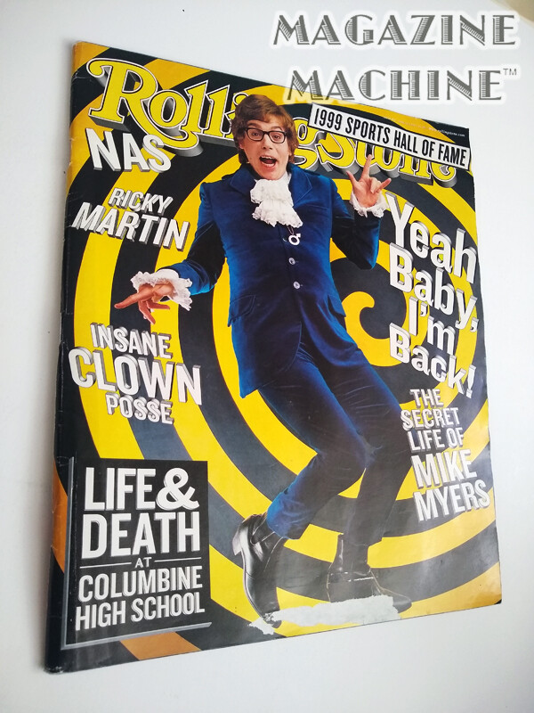 Mike Myers / Austin Powers Insane clown posse, ricky martin, Nas Rolling Stone
