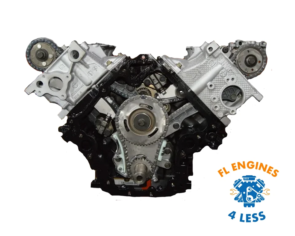 Motor Remanufacturado Bloque Largo 3.7L 12 Meses Garantía JEEP DODGE CHRYSLER Foto 3 de 4