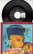 CULTURE CLUB - MISS ME BLIND - MINT ORIGINAL 45 WPS - UNPLAYED NEW