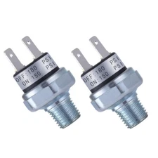 2 150-180 PSI Air Pressure Switch Pressure Switch 1/4"-18 NPT DC 24/12V Pressure