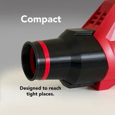 Compact Nozzle for Milwaukee Cordless Leaf Blower Models 3017-20 and M18 FBLG3