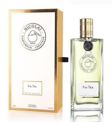 Nicolai, Fig Tea, Eau de Toilette Natural Spray, 100ml. Neu Versiegelt