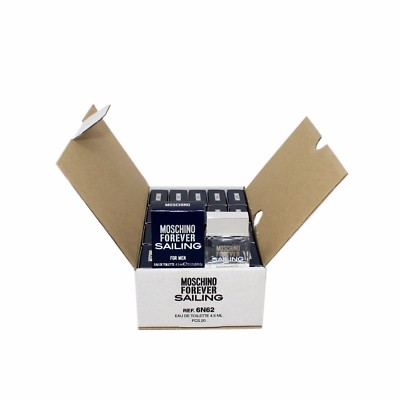 MOSCHINO FOREVER SAILING FOR MEN EDT SPLASH 20x4.5 ML. MINIATURE (PACK OF 20)
