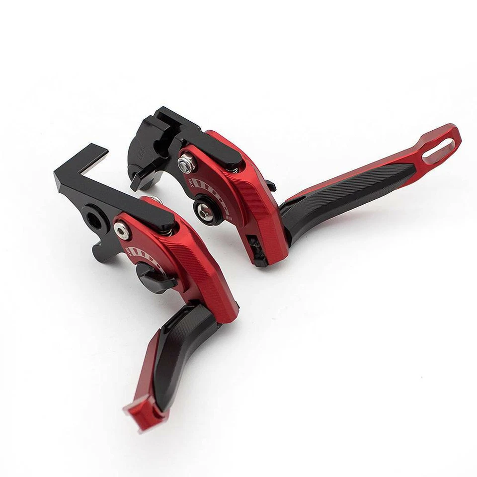 Palancas de embrague de freno plegables extensibles 3D personalizadas CNC para modelos de motocicleta Suzuki Foto 4 de 4