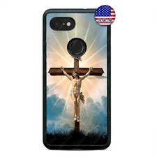 Google Pixel 3 3XL 2XL Jesus Christ Cross Phone Case Heaven Custom Case Cover