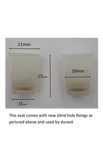 Asiento de inodoro diseñado para adaptarse a Duravit Starck 3, cierre suave, liberación rápida inc BHF - Imagen 2 de 7