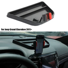 For Jeep Grand Cherokee 2011-20 Dashboard Phone Holder Storage Box Tray Bracket 