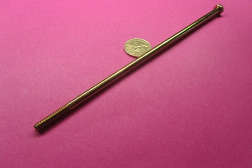 Cap Screw Bolt, PT, GRADE 8 Yellow Zinc Chromate 1/4"-20 x 9.0" Length, 2 Pcs - Picture 15 of 15