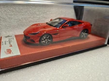 Ferrari Portofino M Spider Closed Roof Rosso Corsa 1/43 BBR MODELS BBRC250BPRE