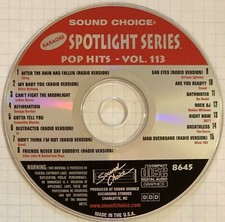 SOUND CHOICE SPOTLIGHT - POP HITS VOL 113 - SC8645 - STING, CREED, BLINK 182 