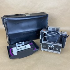 Polaroid Land Camera 360 Electronic Flash W/ Case Manual - VINTAGE
