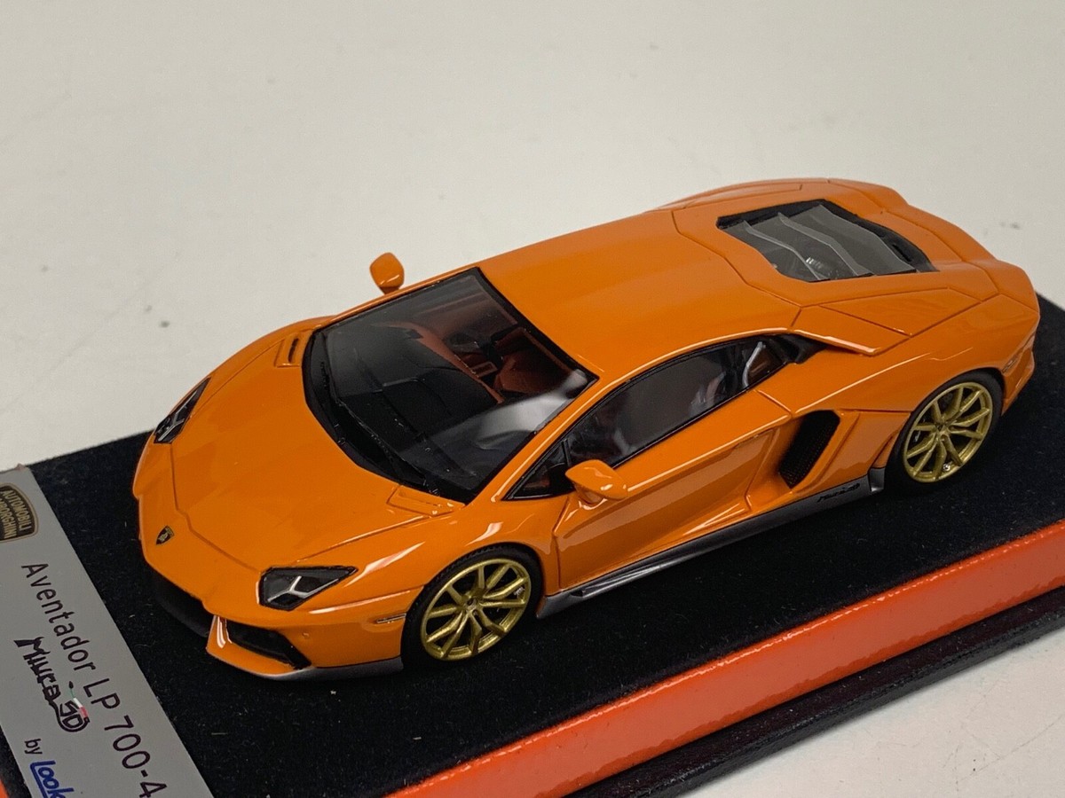 1/43 Looksmart Lamborghini Aventador LP700-4 Miura Homage Orange