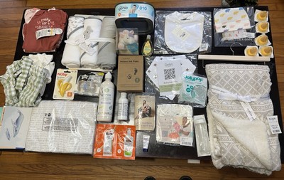 Lot Of New Baby Items. Shower Gift Starter Pack New With Tags New In Package