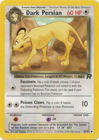 2000 Pokemon Team Rocket: Choose Your Card! All Pokemon Available