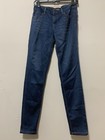Celebrity Pink Women 7 Denim Dark Blue Wash Skinny Jean Stretch Fabric y2k
